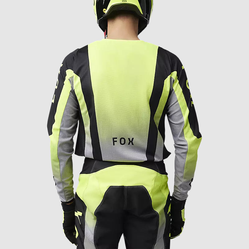 Polera Moto 180 Lean Amarillo Fox