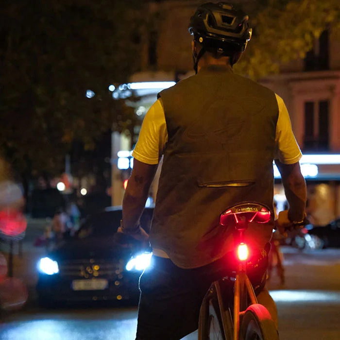 Set Luces Bicicleta Delantera y Trasera Negro Blackburn