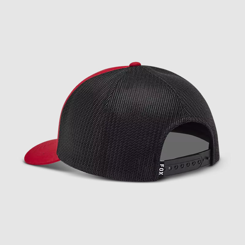 Gorro Jockey Lifestyle Fox Head Trucker Rojo Fox