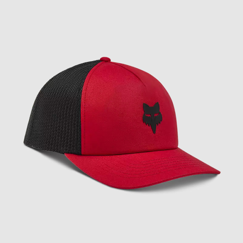 Gorro Jockey Lifestyle Fox Head Trucker Rojo Fox