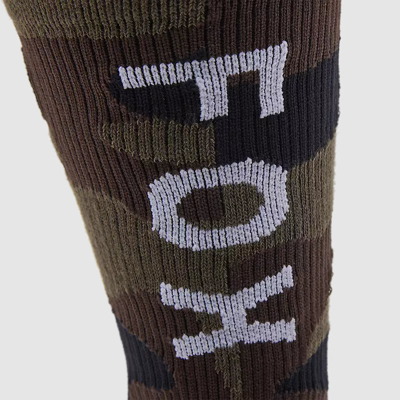 Calcetines Lifestyle Crew Verde Camo Fox
