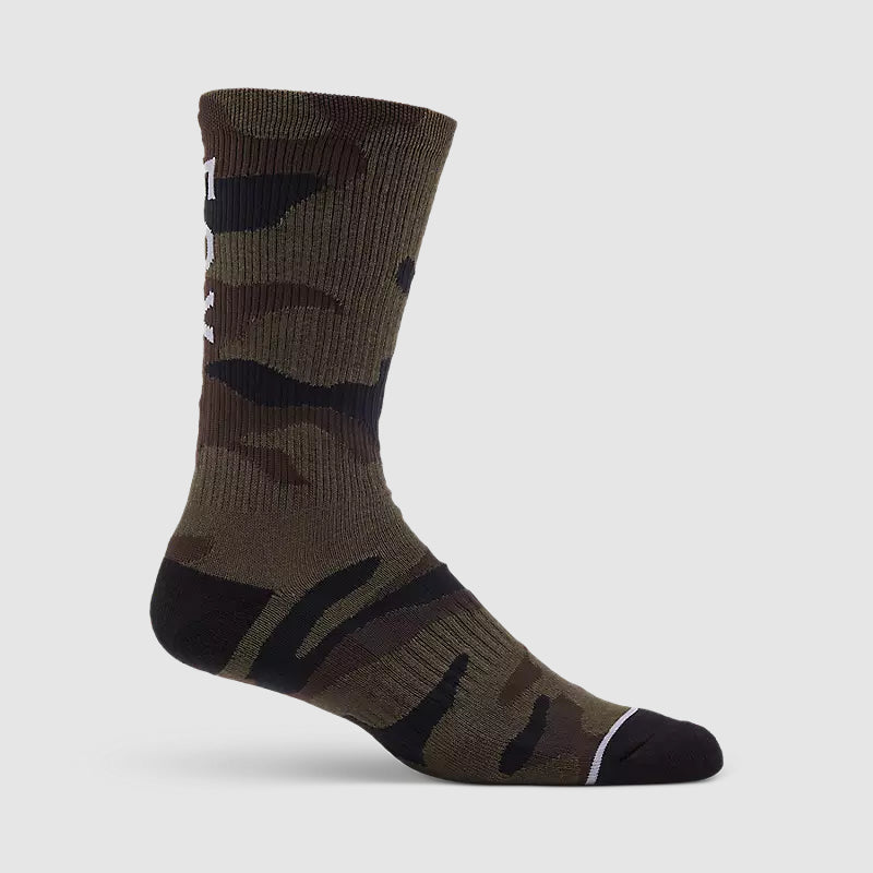 Calcetines Lifestyle Crew Verde Camo Fox