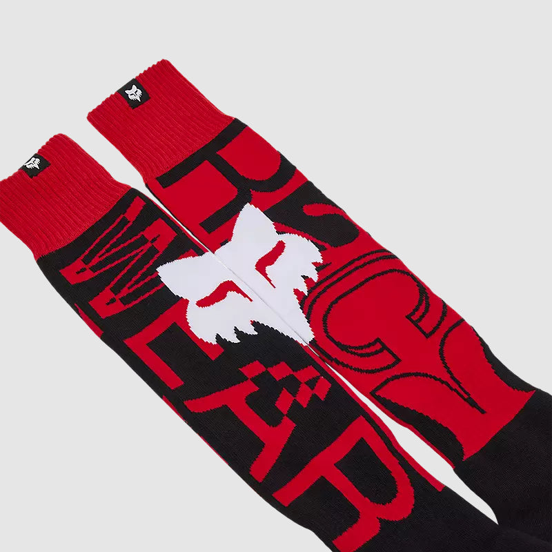 Calcetines Moto Niño 180 Race Spec Rojo Fox