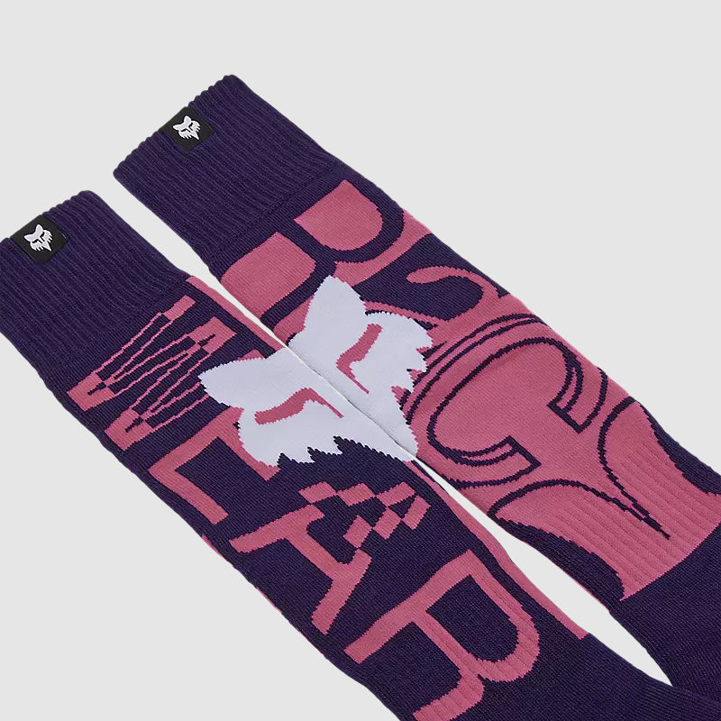 Calcetines Moto Mujer 180 Race Spec Rosa Guayaba Fox