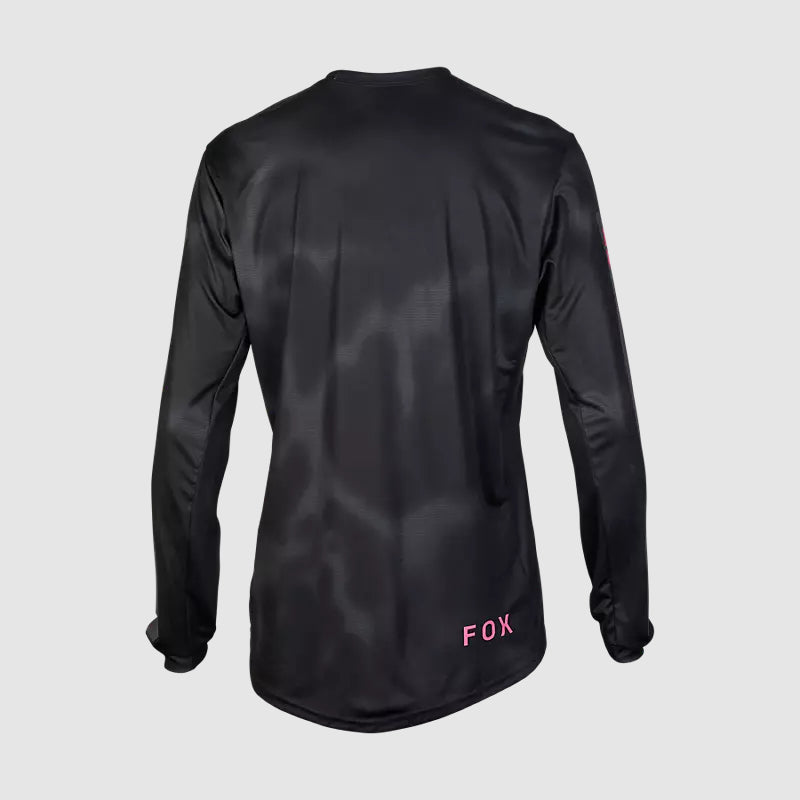 Polera Bicicleta Ranger Taunt Manga Larga Negro Fox
