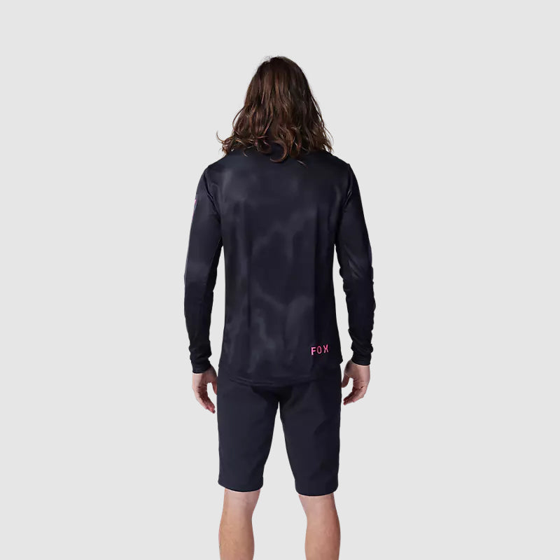 Polera Bicicleta Ranger Taunt Manga Larga Negro Fox