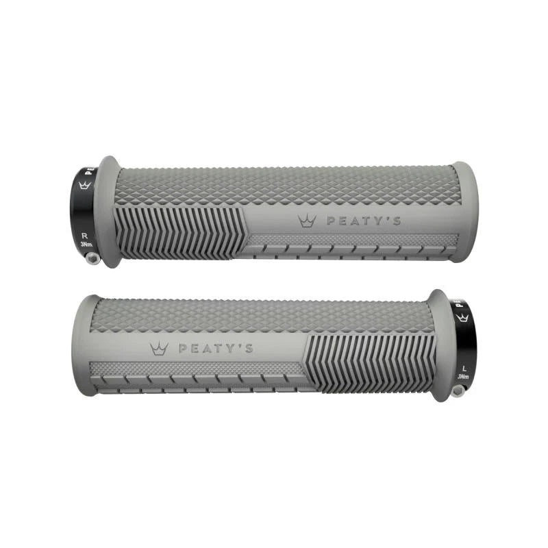 PEATY'S Puños de Bicicleta Knurl Thick