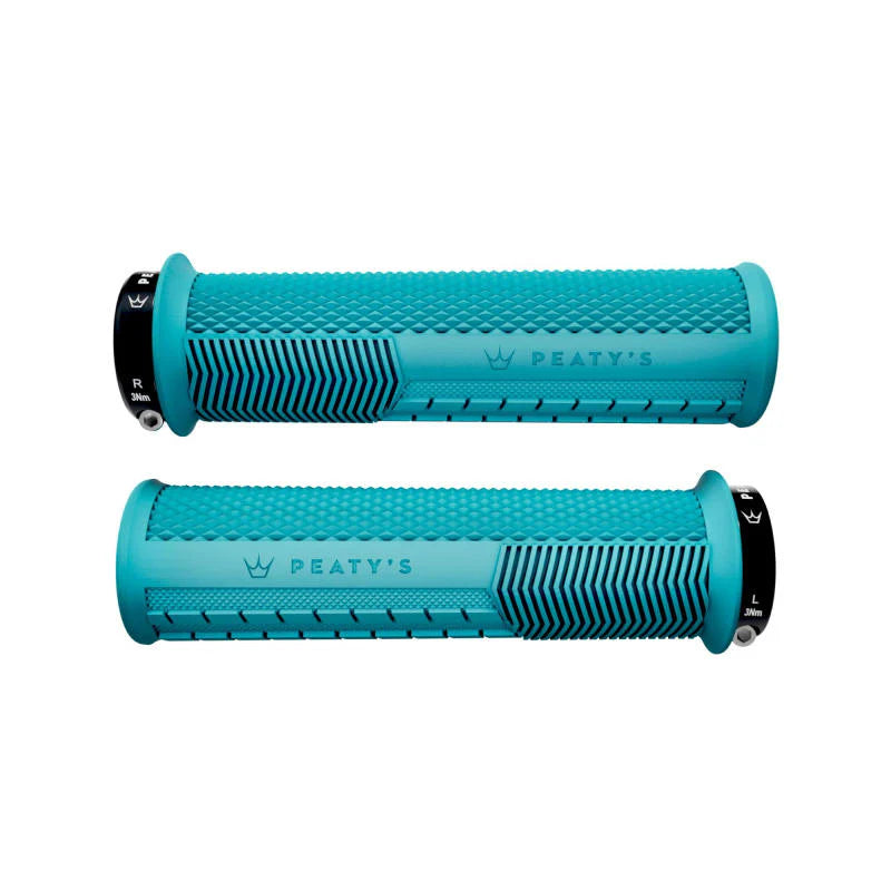 PEATY'S Puños de Bicicleta Knurl Thick