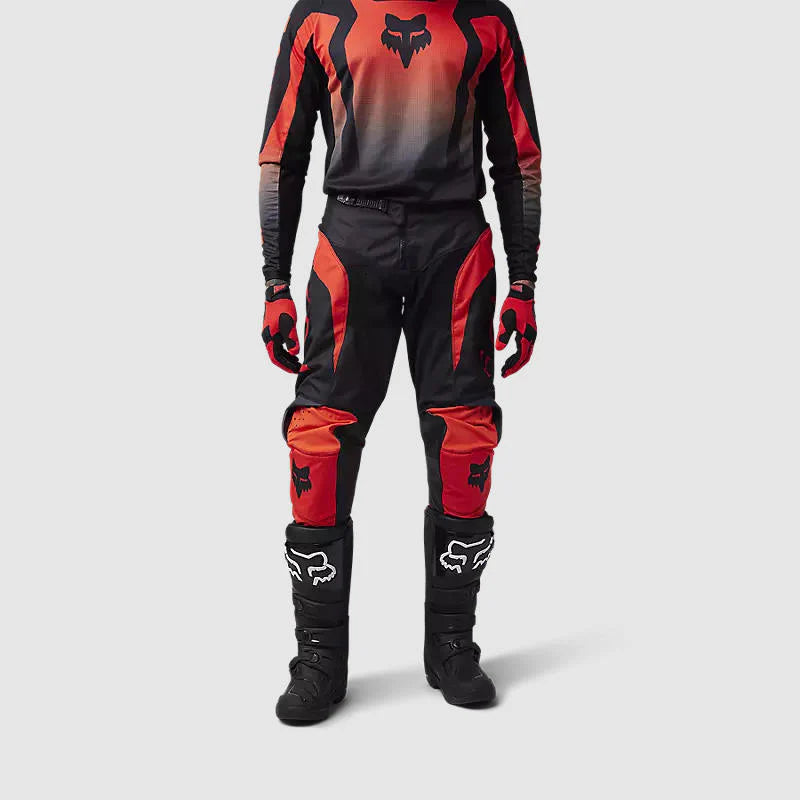 Pantalon Moto Fox 180 Lean Rojo