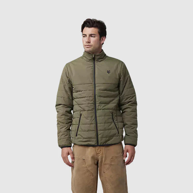 Chaqueta Lifestyle Howell Puffy Verde Oliva Fox