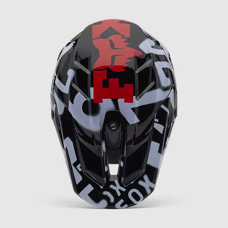Casco Moto Fox V3 Seventy4 Negro