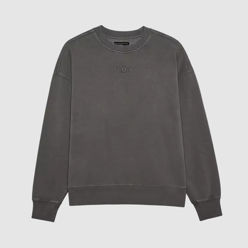 Poleron Lifestyle Wordmark Oversized Gris Fox