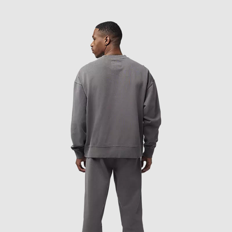 Poleron Lifestyle Wordmark Oversized Gris Fox