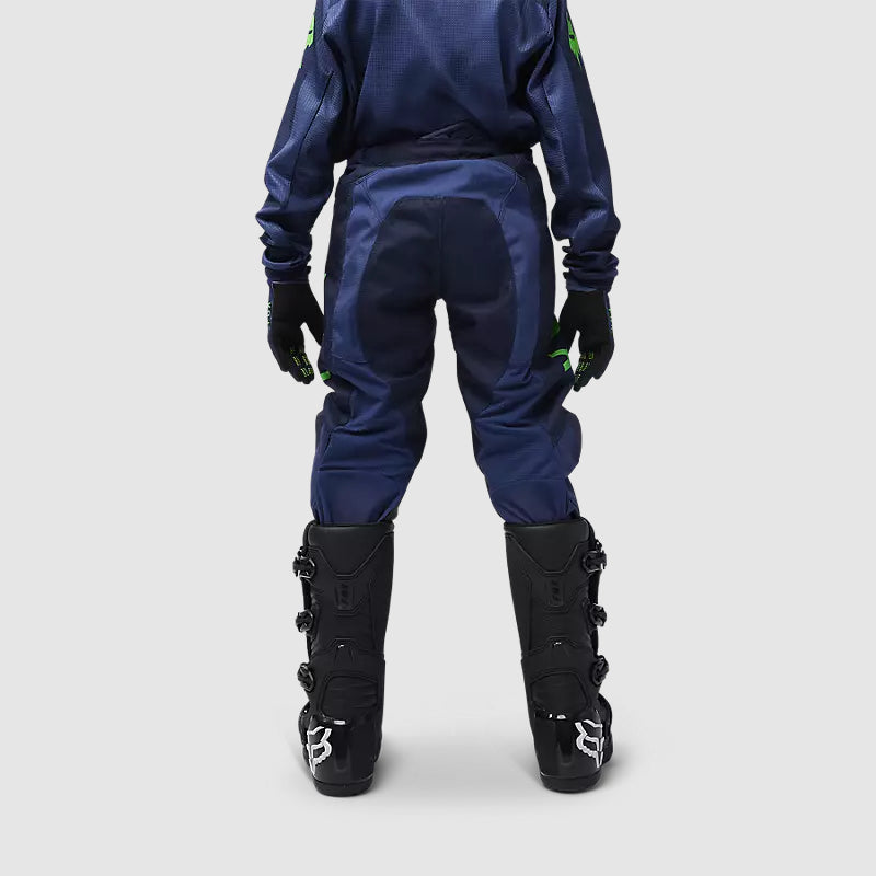 Pantalon Moto Niño 180 Taunt Azul Marino Fox