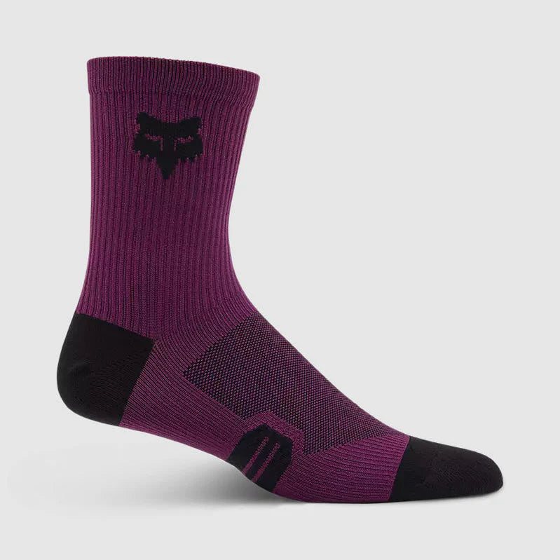Calcetines Bicicleta Fox Ranger 6" Morado
