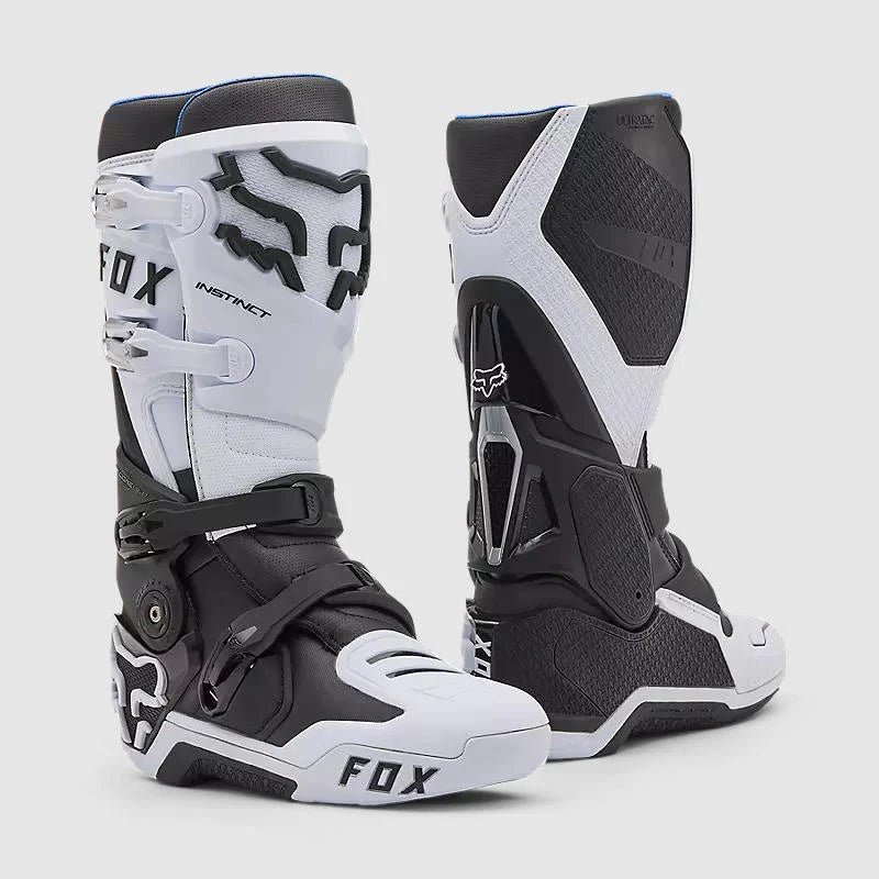 Botas Moto Fox Instinct Blanco/Negro
