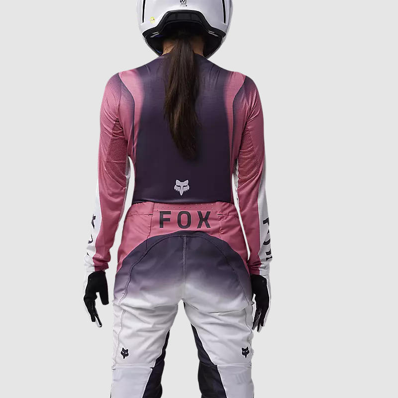 Polera Moto Mujer Flexair Infinite Morado Fox