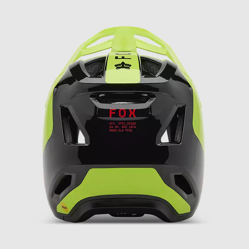 Casco Bicicleta Fox New Rampage Barge Amarillo