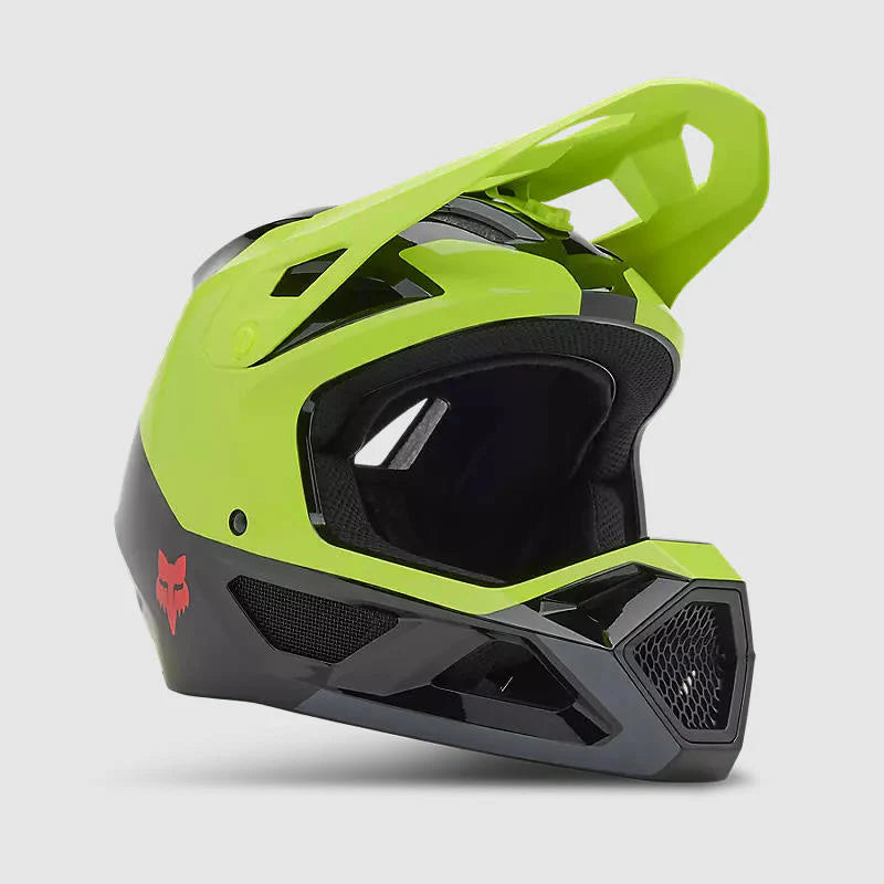 Casco Bicicleta Fox New Rampage Barge Amarillo