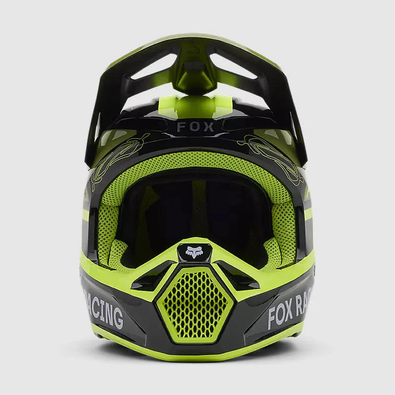 Casco Moto Fox V1 Race Spec Verde