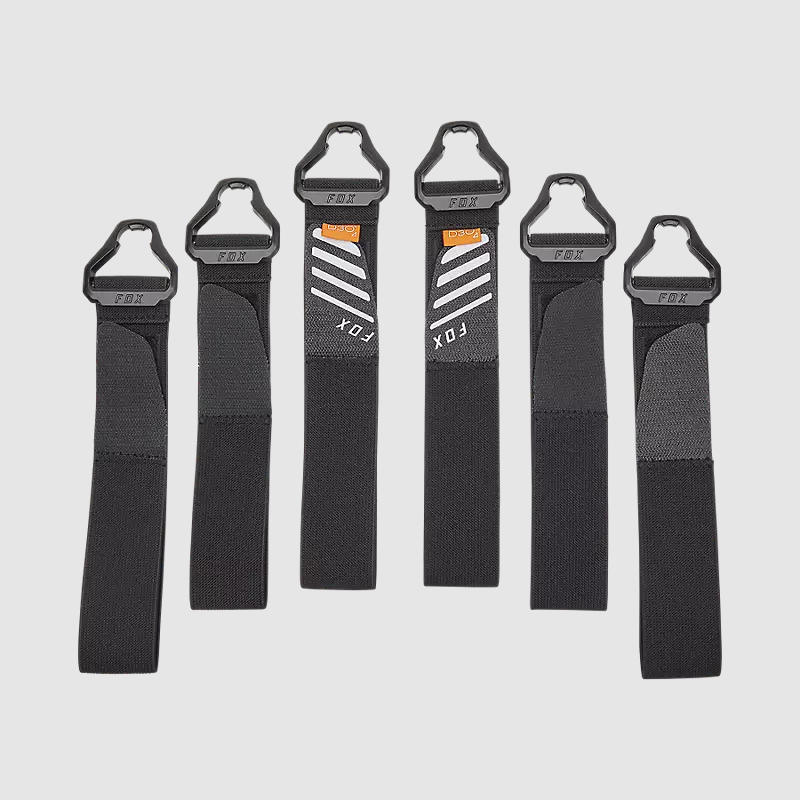 Repuesto Correas Rodilleras Moto Titan Pro D3O® Negro Fox