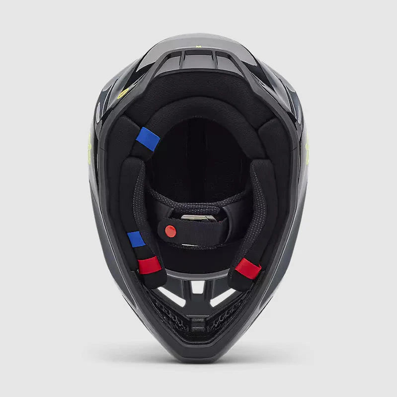 Casco Moto Fox V3 Divider Gris