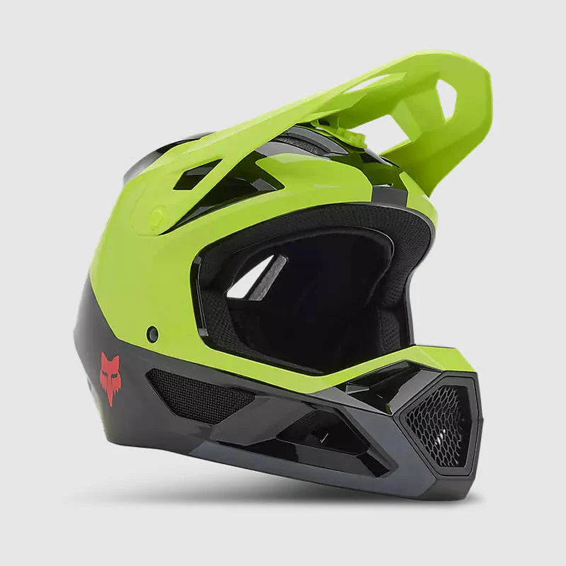 Casco Bicicleta Niño Fox New Rampage Barge Amarillo