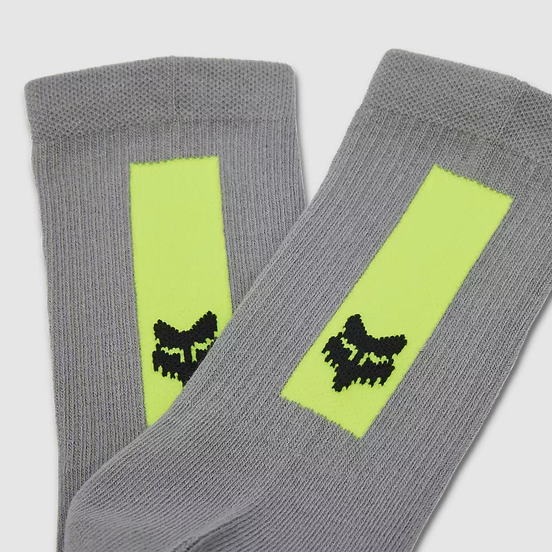 Calcetines Bicicleta Fox Defend 8" Gris