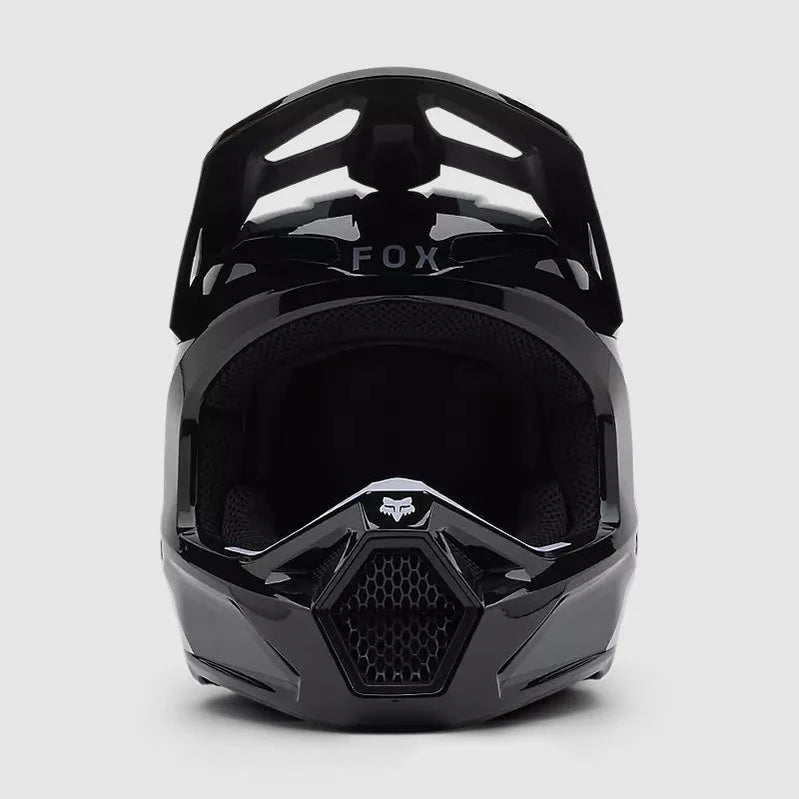 Casco Moto Niño Fox V1 Lean Negro