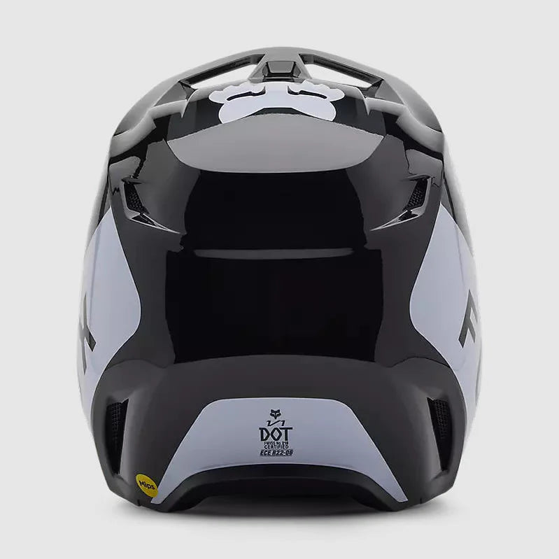 Casco Moto Niño Fox V1 Lean Negro