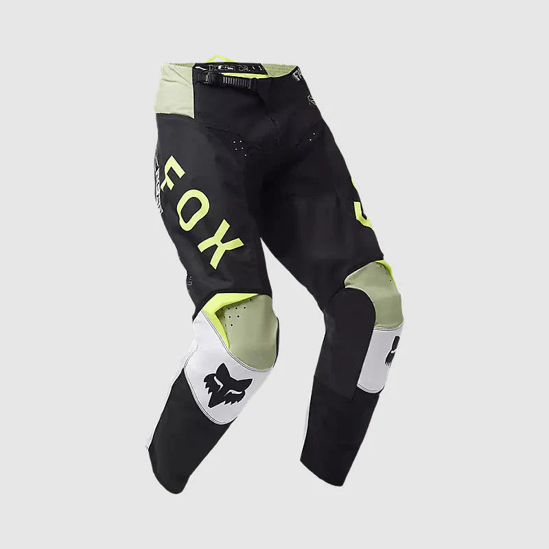 Pantalon Moto Fox 180 Race Spec Verde/Negro