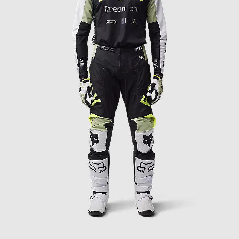 Pantalon Moto Fox 180 Race Spec Verde/Negro