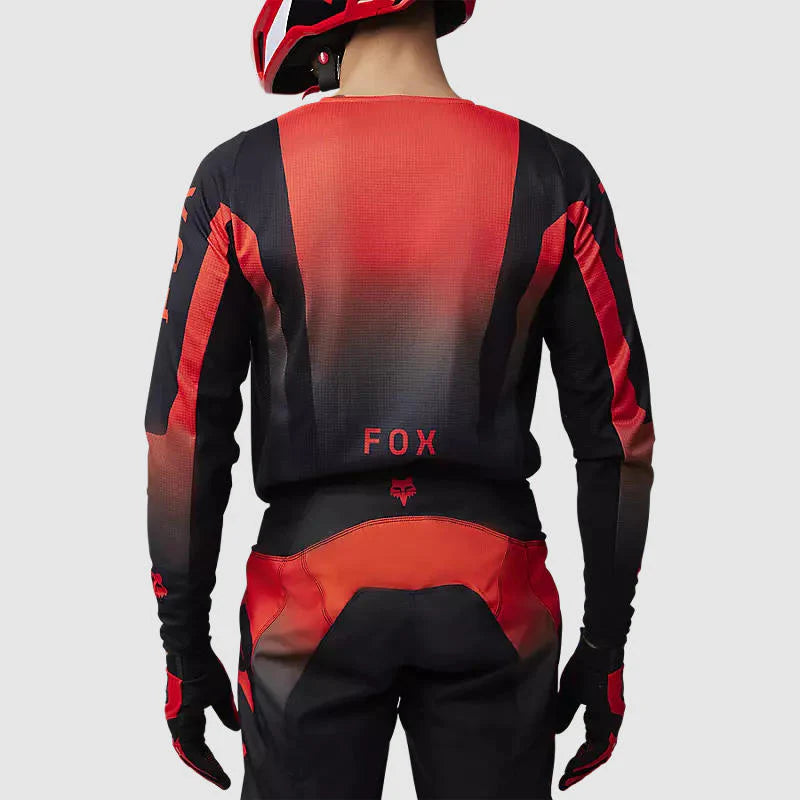 Polera Moto Fox 180 Lean Rojo