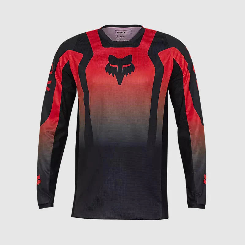 Polera Moto Fox 180 Lean Rojo