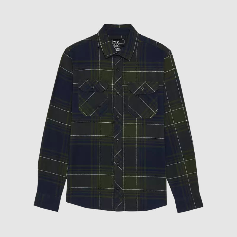 Camisa Lifestyle Traildust Azul/Verde Fox