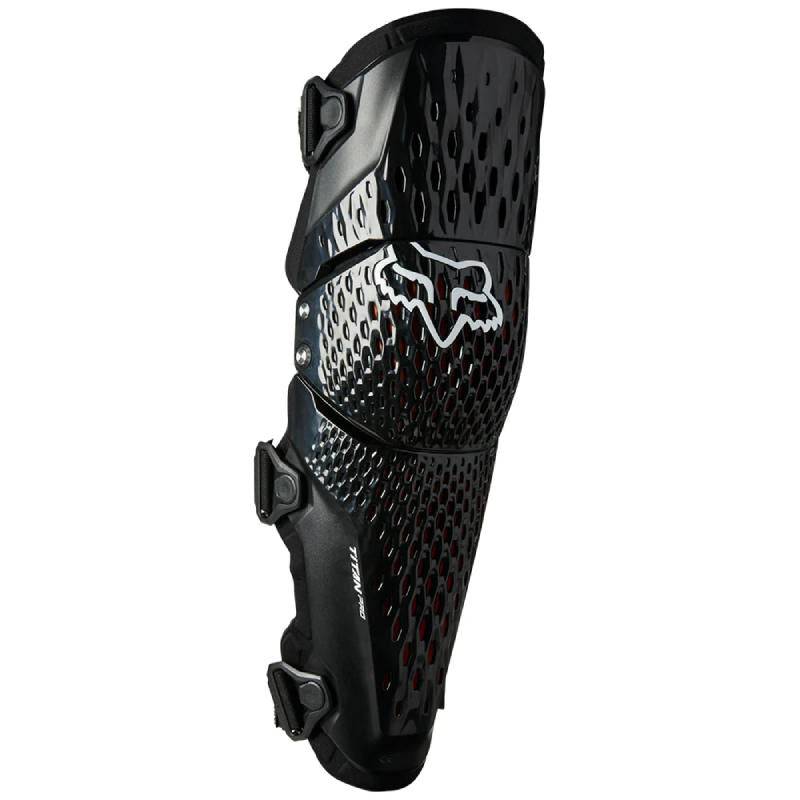Rodilleras Moto Titan Pro D3O CE Negro Fox
