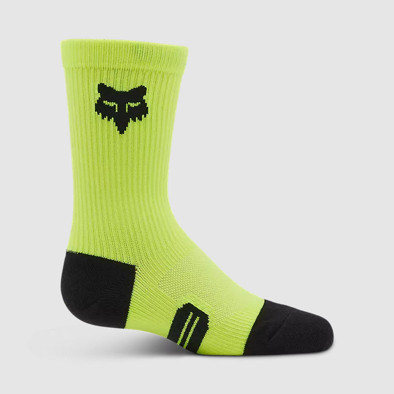 Calcetines Bicicleta Niño Ranger Crew 6" Amarillo Fox