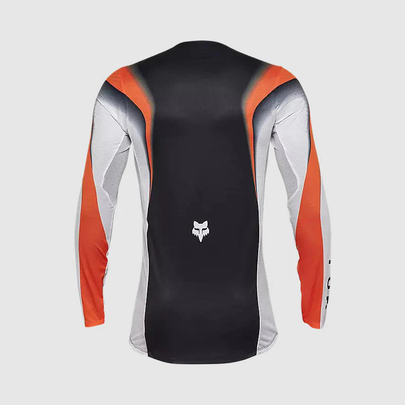 Polera Moto Fox Flexair Infinite Naranjo/Negro