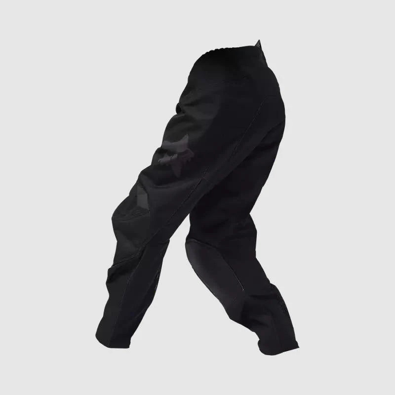 Pantalon Moto Fox Niño Blackout Negro