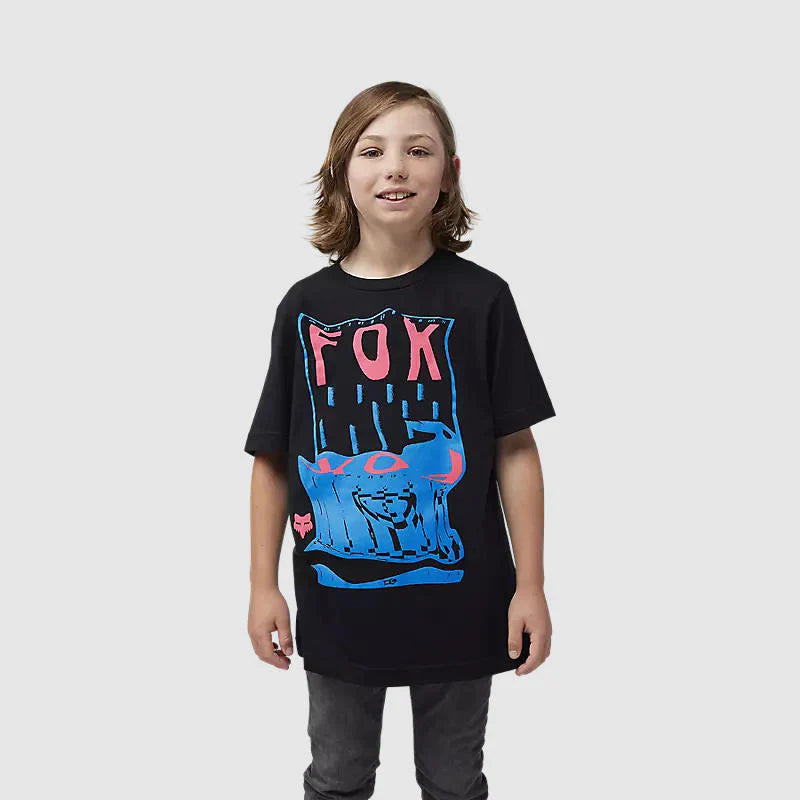 Polera Lifestyle Niño Fox Energy Blast Premium Negro