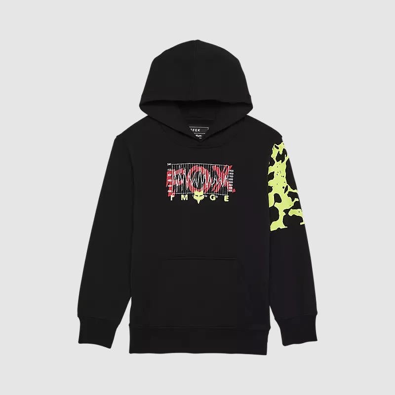Poleron Lifestyle Niño Canguro Energy Negro Fox