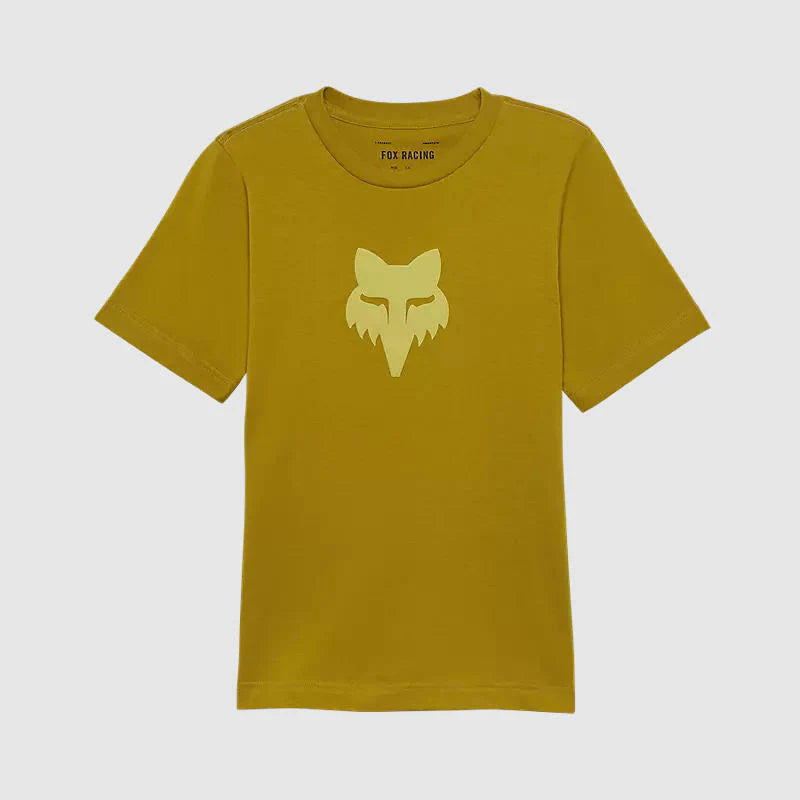 Polera Lifestyle Niño Fox Legacy Mostaza