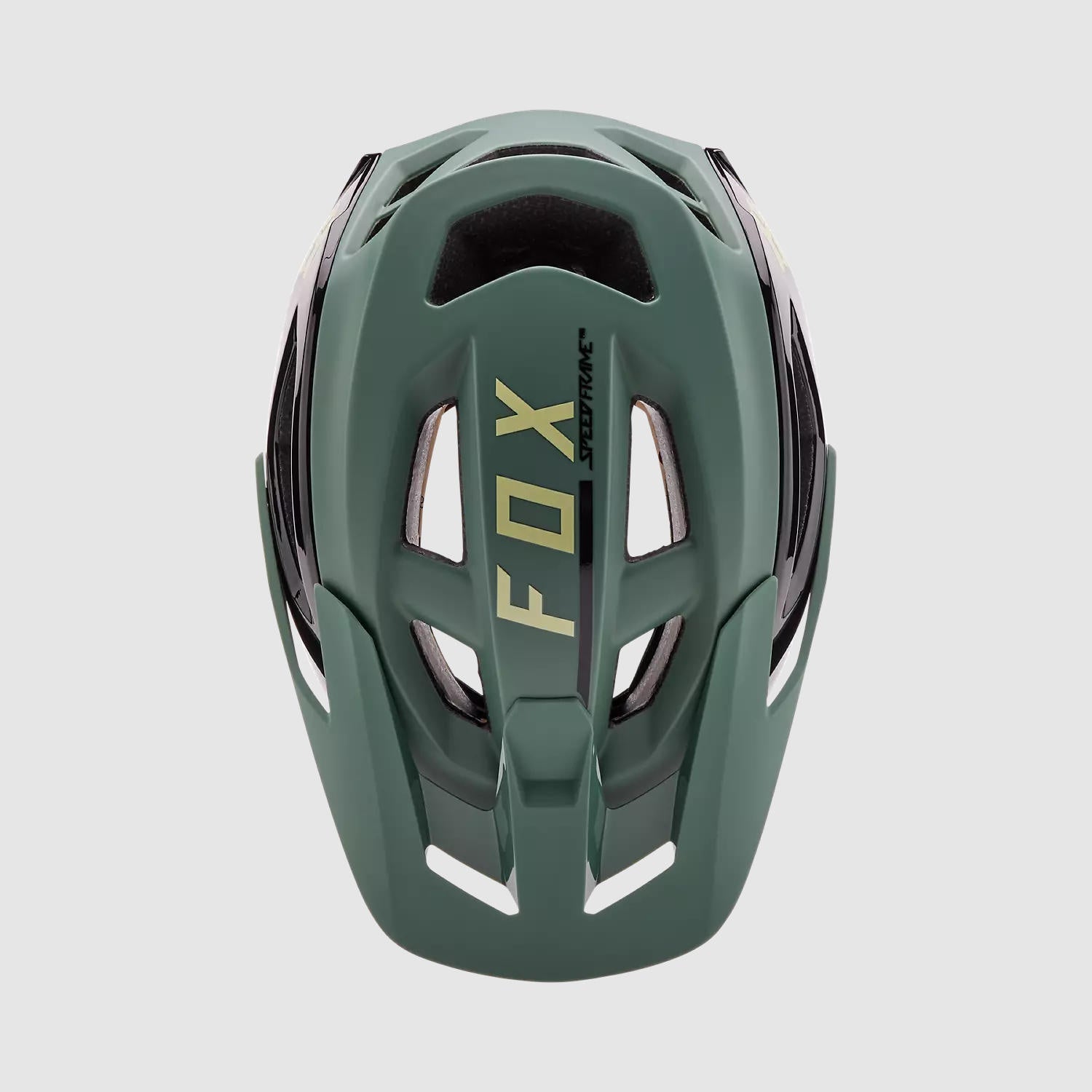 Casco Bicicleta Speedframe Pro Verde Cazador Fox