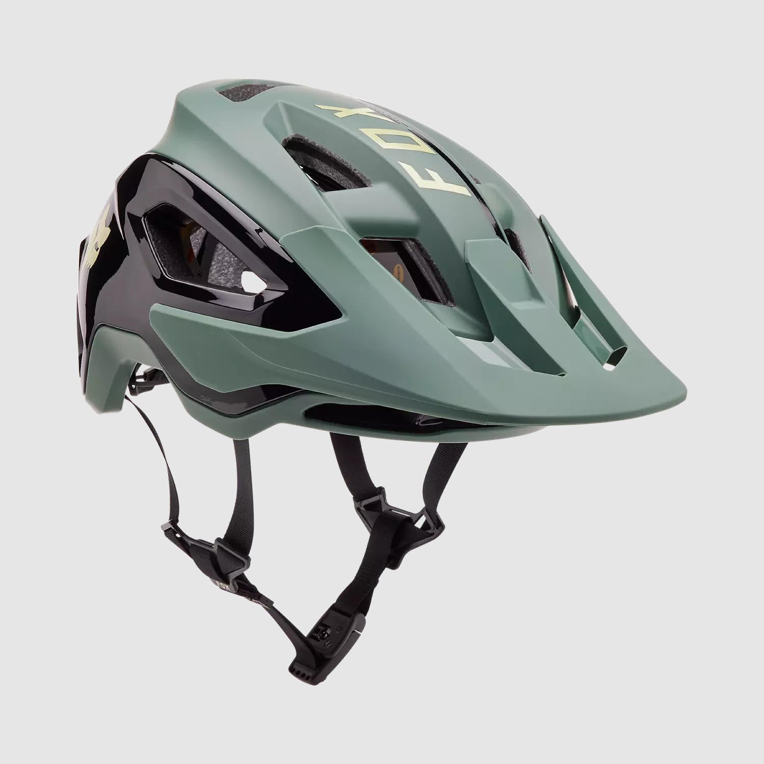 Casco Bicicleta Speedframe Pro Verde Cazador Fox