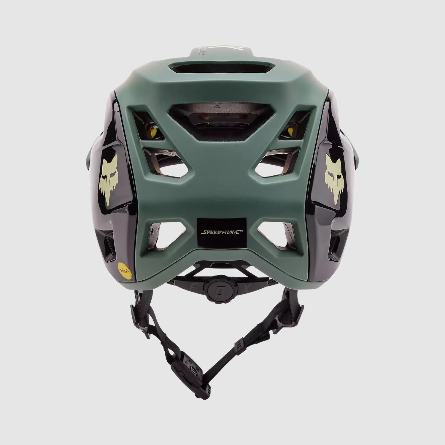 Casco Bicicleta Speedframe Pro Verde Cazador Fox