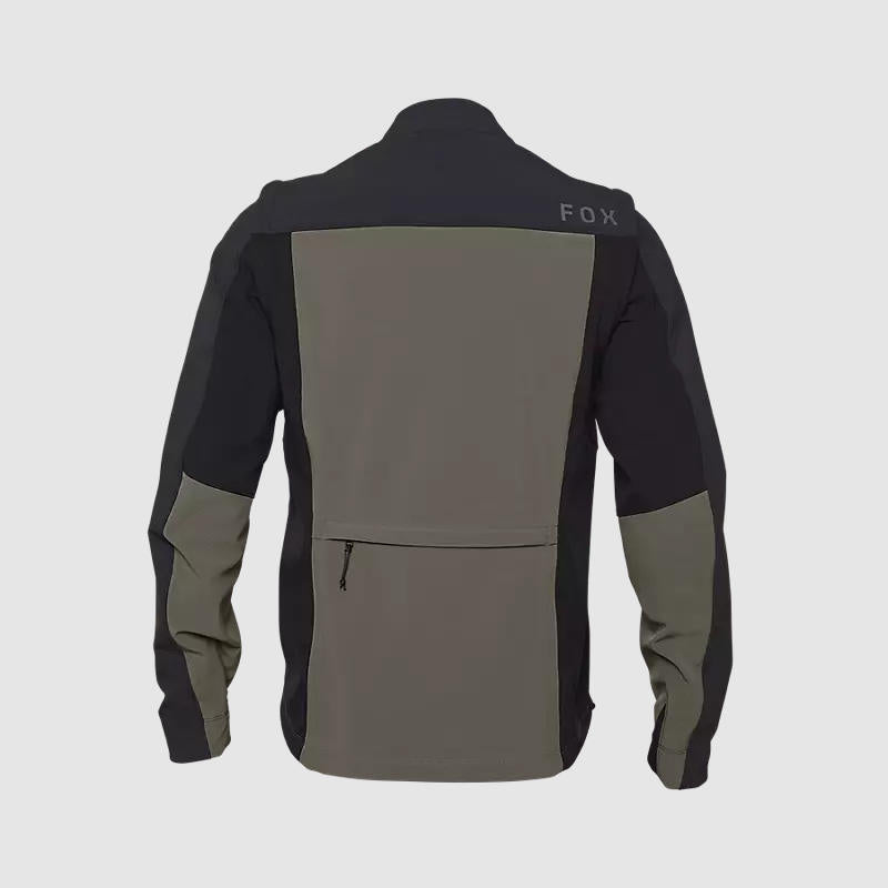 Chaqueta Moto Ranger Off-Road Softshell Negro/Cafe Fox