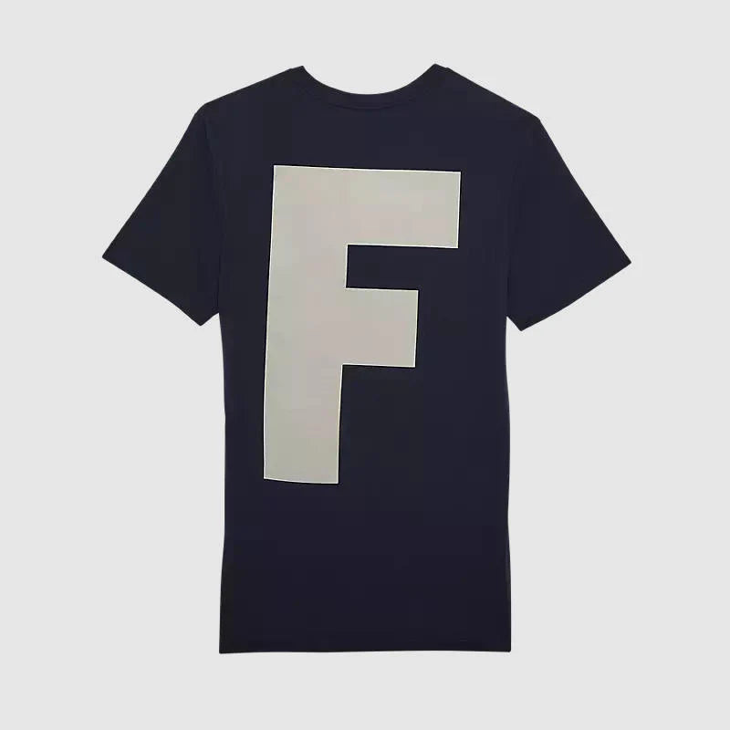 Polera Lifestyle Fox Big F Premium Azul Marino