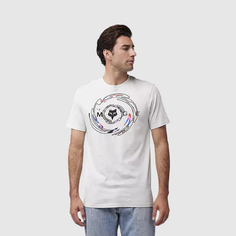 Polera Lifestyle Fox Energy Face Premium Gris Claro