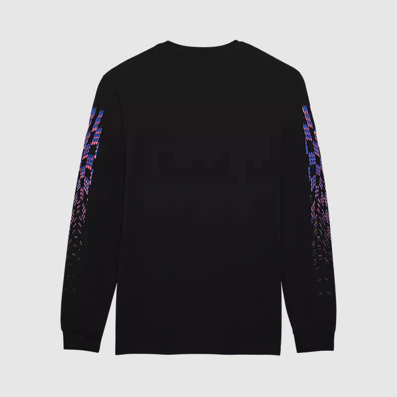 Polera Lifestyle Fox Emotion Blast Premium Manga Larga Negro