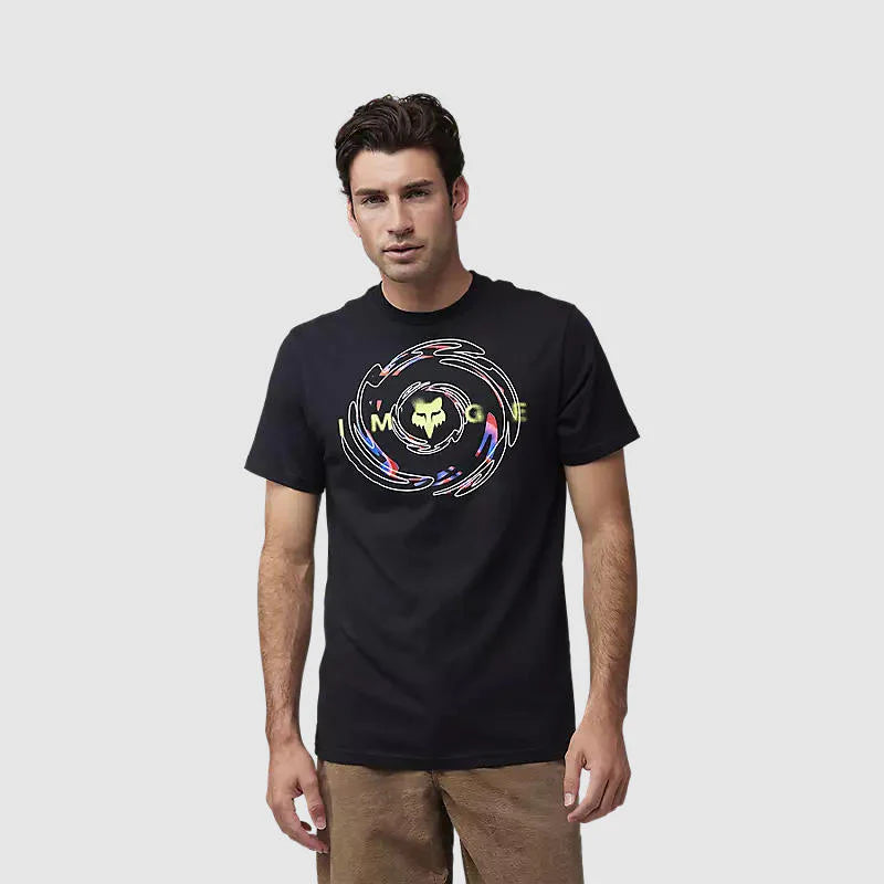 Polera Lifestyle Fox Energy Face Premium Negro